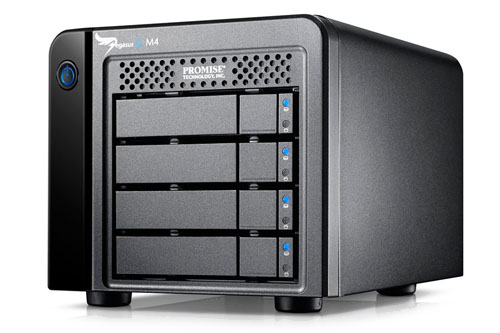 PROMISE Pegasus2 M4 (2.5" Drives) with Thunderbolt™ 2 Technology
