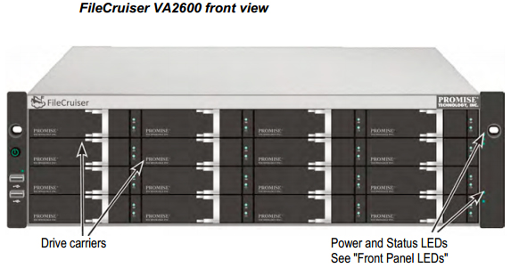 FileCruiser VA2600 Front View