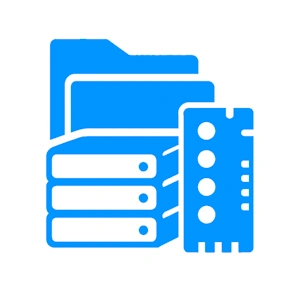 Hybrid storage icon